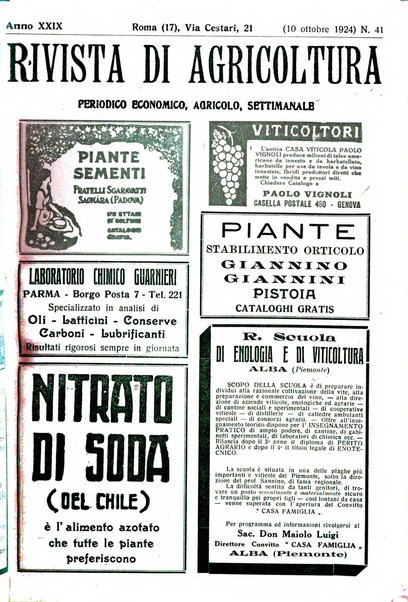 Rivista di agricoltura