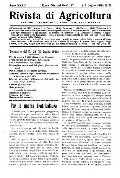 Rivista di agricoltura