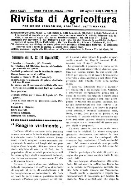 Rivista di agricoltura