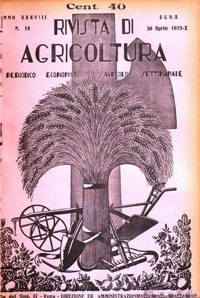 Rivista di agricoltura