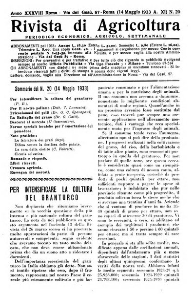 Rivista di agricoltura