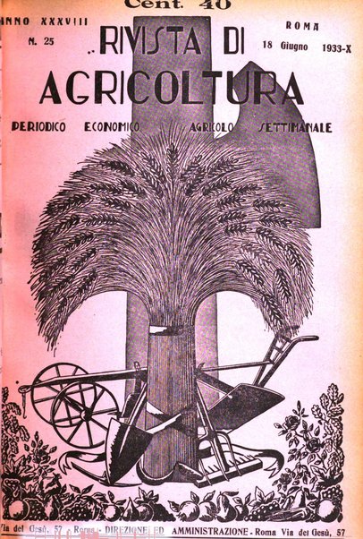 Rivista di agricoltura