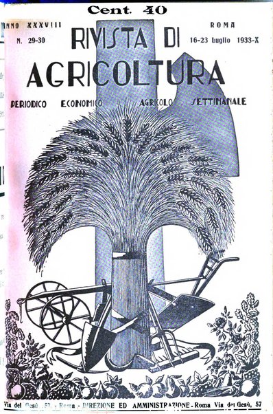 Rivista di agricoltura