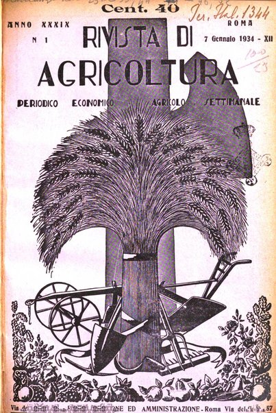 Rivista di agricoltura