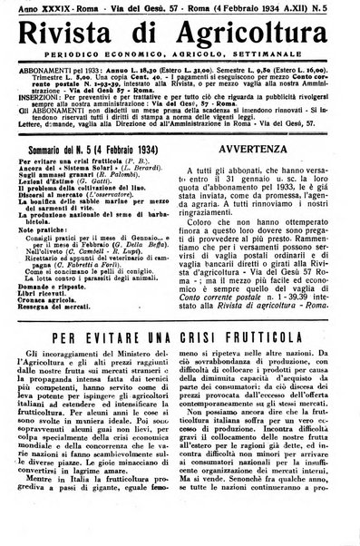 Rivista di agricoltura