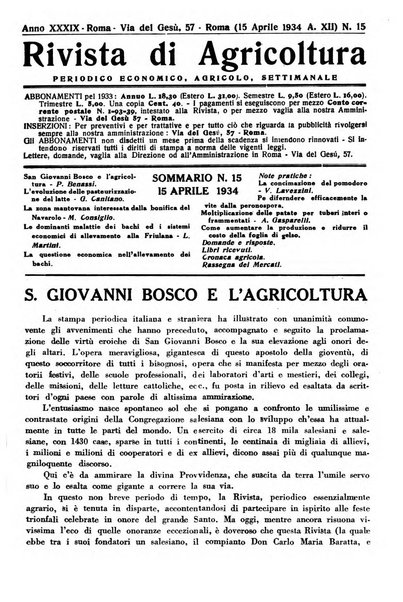 Rivista di agricoltura