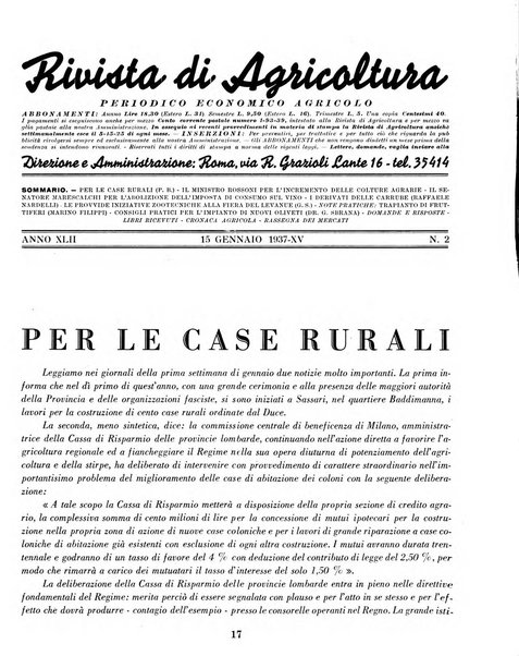 Rivista di agricoltura