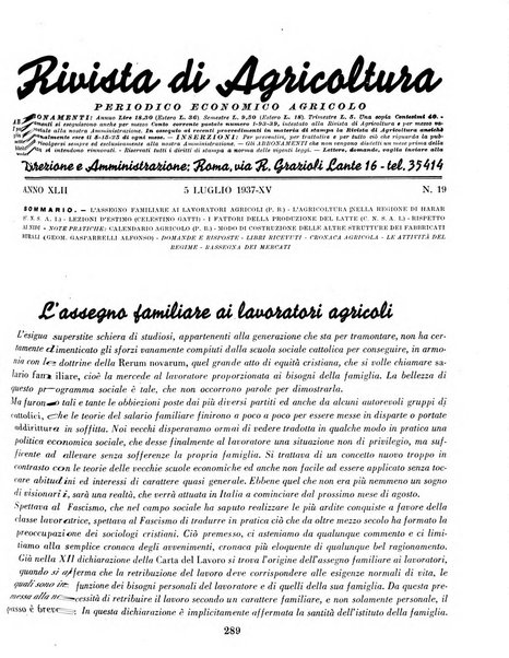 Rivista di agricoltura