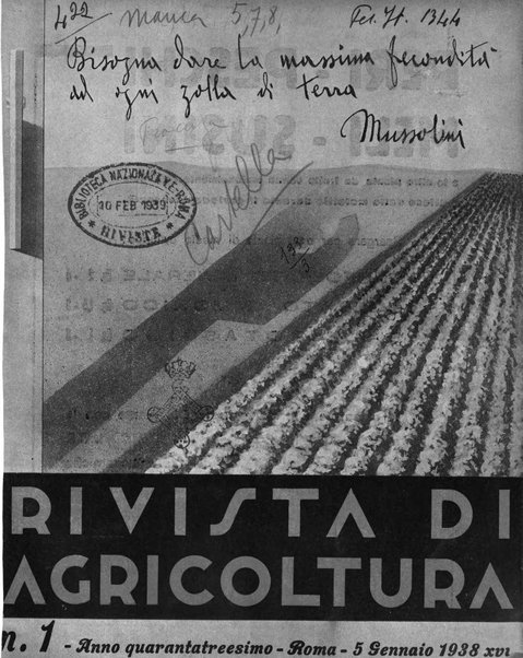 Rivista di agricoltura