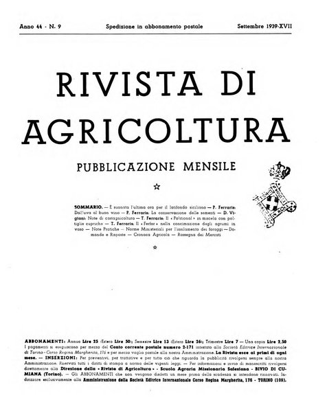 Rivista di agricoltura