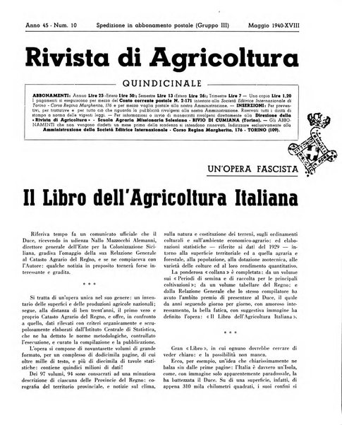 Rivista di agricoltura