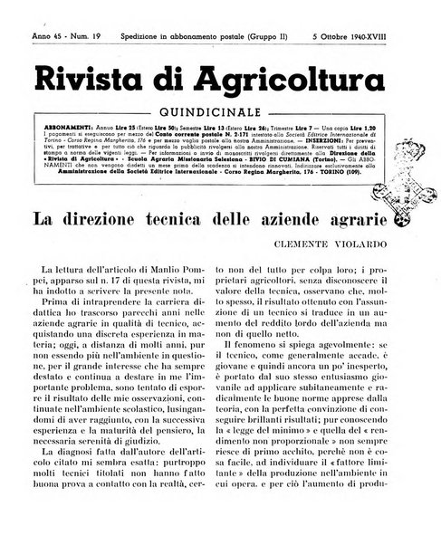 Rivista di agricoltura