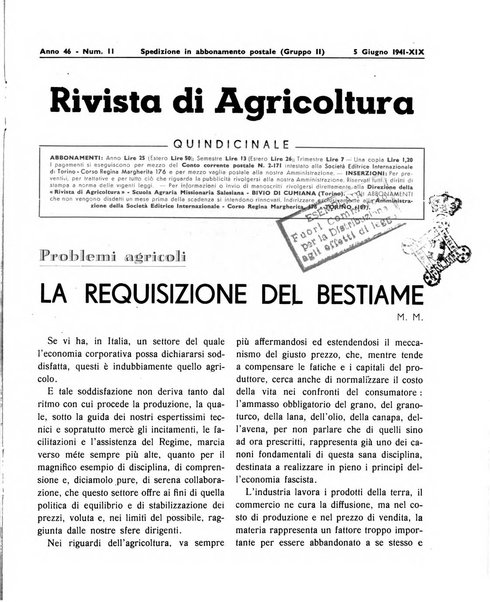 Rivista di agricoltura