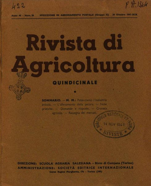 Rivista di agricoltura