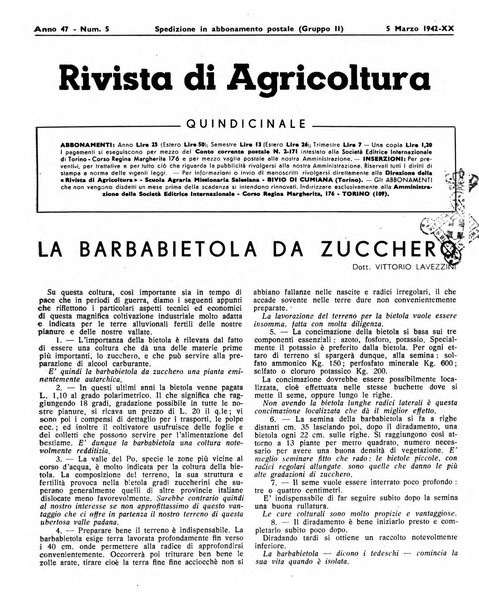 Rivista di agricoltura