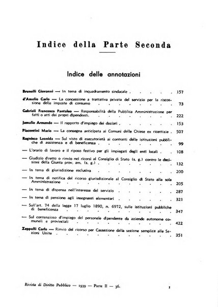 Rivista di diritto pubblico. La giustizia amministrativa raccolta di giurisprudenza amministrativa esposta sistematicamente