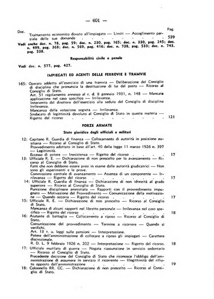 Rivista di diritto pubblico. La giustizia amministrativa raccolta di giurisprudenza amministrativa esposta sistematicamente