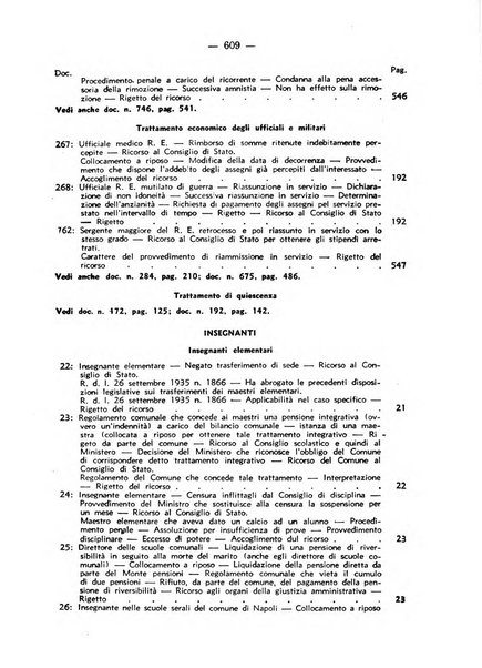 Rivista di diritto pubblico. La giustizia amministrativa raccolta di giurisprudenza amministrativa esposta sistematicamente