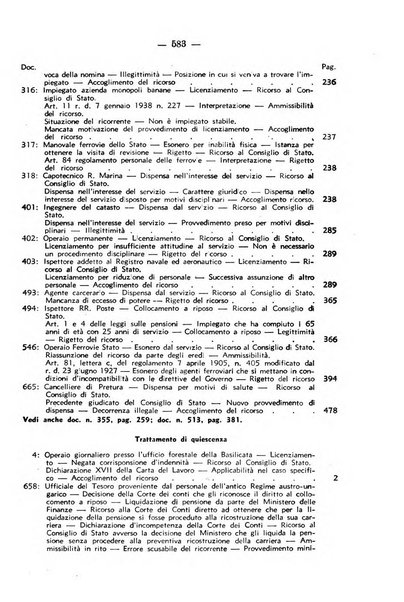 Rivista di diritto pubblico. La giustizia amministrativa raccolta di giurisprudenza amministrativa esposta sistematicamente