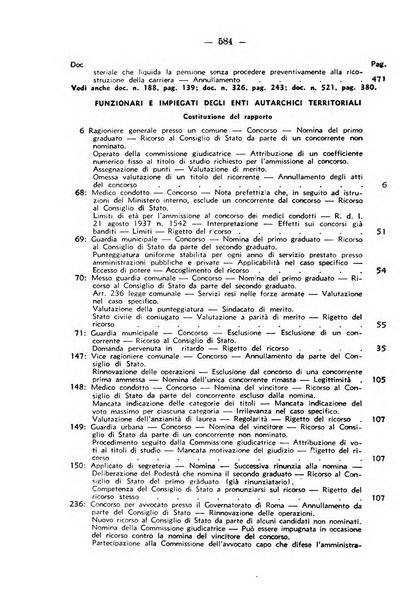 Rivista di diritto pubblico. La giustizia amministrativa raccolta di giurisprudenza amministrativa esposta sistematicamente