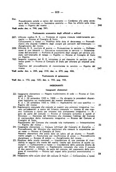 Rivista di diritto pubblico. La giustizia amministrativa raccolta di giurisprudenza amministrativa esposta sistematicamente