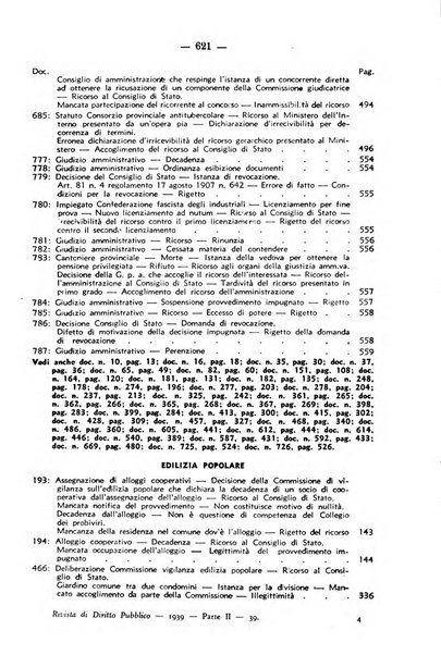 Rivista di diritto pubblico. La giustizia amministrativa raccolta di giurisprudenza amministrativa esposta sistematicamente