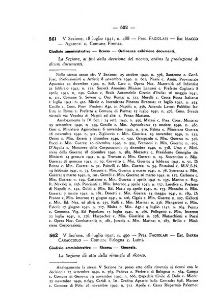 Rivista di diritto pubblico. La giustizia amministrativa raccolta di giurisprudenza amministrativa esposta sistematicamente