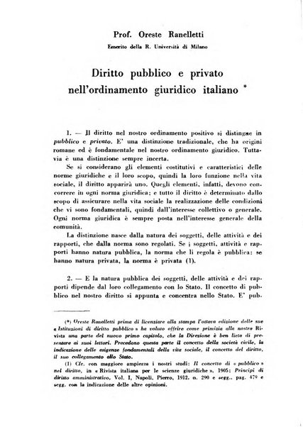 Rivista di diritto pubblico. La giustizia amministrativa raccolta di giurisprudenza amministrativa esposta sistematicamente