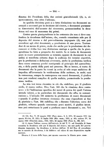 Rivista di diritto pubblico. La giustizia amministrativa raccolta di giurisprudenza amministrativa esposta sistematicamente