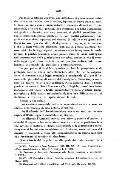 Rivista di diritto pubblico. La giustizia amministrativa raccolta di giurisprudenza amministrativa esposta sistematicamente