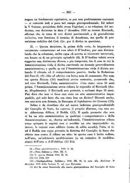 Rivista di diritto pubblico. La giustizia amministrativa raccolta di giurisprudenza amministrativa esposta sistematicamente