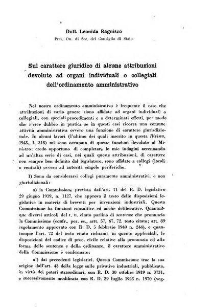 Rivista di diritto pubblico. La giustizia amministrativa raccolta di giurisprudenza amministrativa esposta sistematicamente