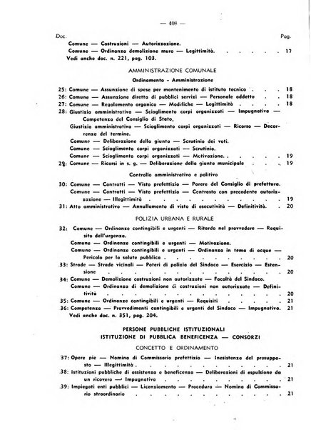 Rivista di diritto pubblico. La giustizia amministrativa raccolta di giurisprudenza amministrativa esposta sistematicamente