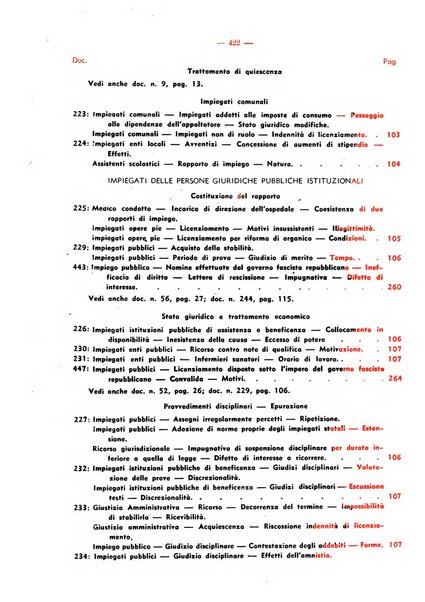 Rivista di diritto pubblico. La giustizia amministrativa raccolta di giurisprudenza amministrativa esposta sistematicamente