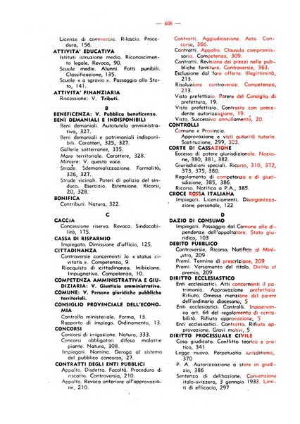 Rivista di diritto pubblico. La giustizia amministrativa raccolta di giurisprudenza amministrativa esposta sistematicamente