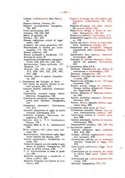 Rivista di diritto pubblico. La giustizia amministrativa raccolta di giurisprudenza amministrativa esposta sistematicamente