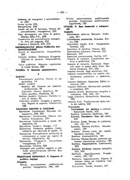 Rivista di diritto pubblico. La giustizia amministrativa raccolta di giurisprudenza amministrativa esposta sistematicamente