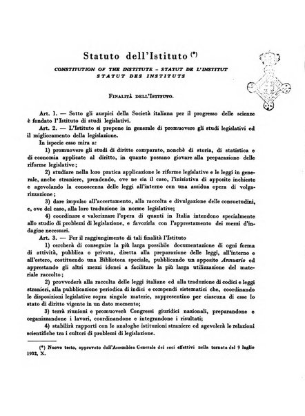 Legislazione internazionale leggi, decreti, progetti di legge