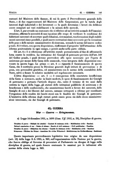 Legislazione internazionale leggi, decreti, progetti di legge