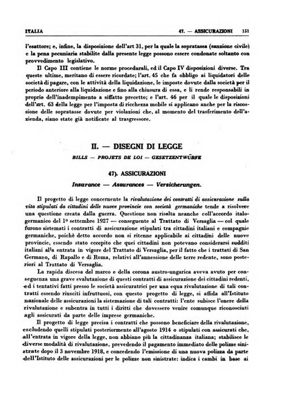 Legislazione internazionale leggi, decreti, progetti di legge