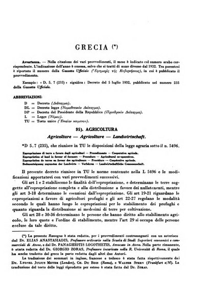 Legislazione internazionale leggi, decreti, progetti di legge