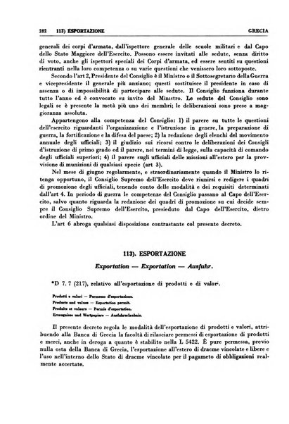 Legislazione internazionale leggi, decreti, progetti di legge