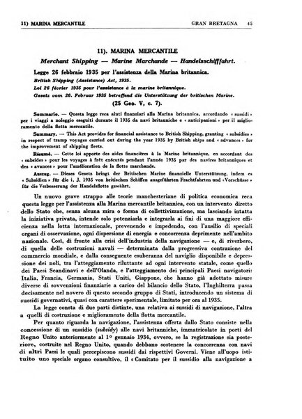 Legislazione internazionale leggi, decreti, progetti di legge