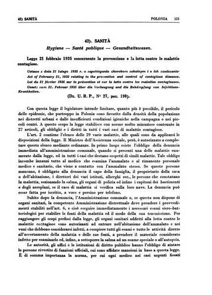 Legislazione internazionale leggi, decreti, progetti di legge