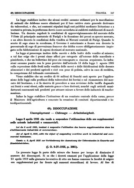 Legislazione internazionale leggi, decreti, progetti di legge