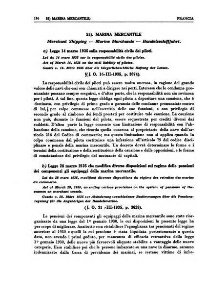 Legislazione internazionale leggi, decreti, progetti di legge