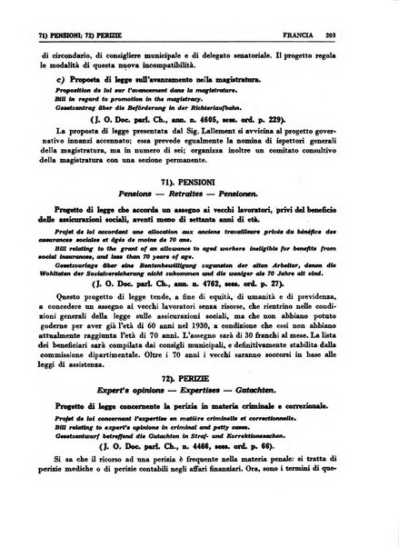 Legislazione internazionale leggi, decreti, progetti di legge