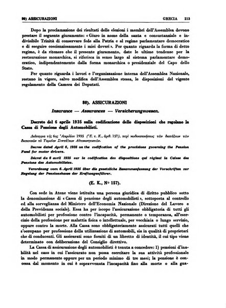 Legislazione internazionale leggi, decreti, progetti di legge