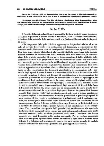 Legislazione internazionale leggi, decreti, progetti di legge