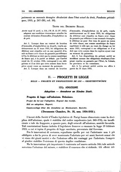 Legislazione internazionale leggi, decreti, progetti di legge